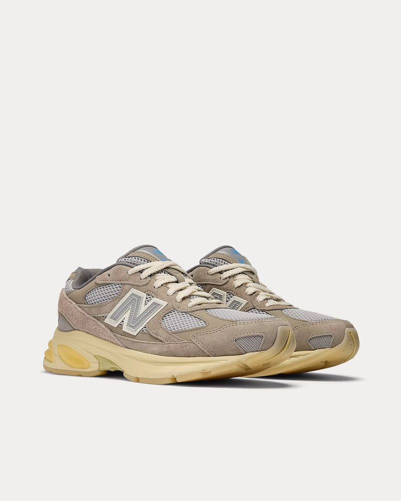 New Balance Abzorb 2010 'Grey Days' Arid Stone / Raincloud / Calcium Low Top Sneakers - 3