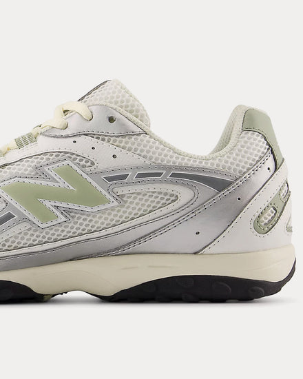 New Balance 204L Silver Metallic / Garter Snake Low Top Sneakers - 5