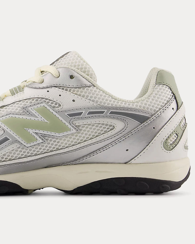 New Balance 204L Silver Metallic / Garter Snake Low Top Sneakers - 5