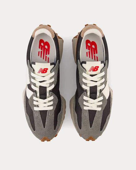 ★早期完売★NEW BALANCE★HARBOR GREY SILVER LIC★ New Balance Men's 327 Harbor Grey / Blacktop Low Top
