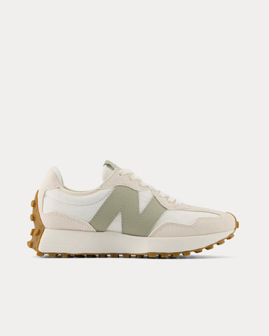 New Balance 327 Linen / Sea Salt / Olivine Low Top Sneakers