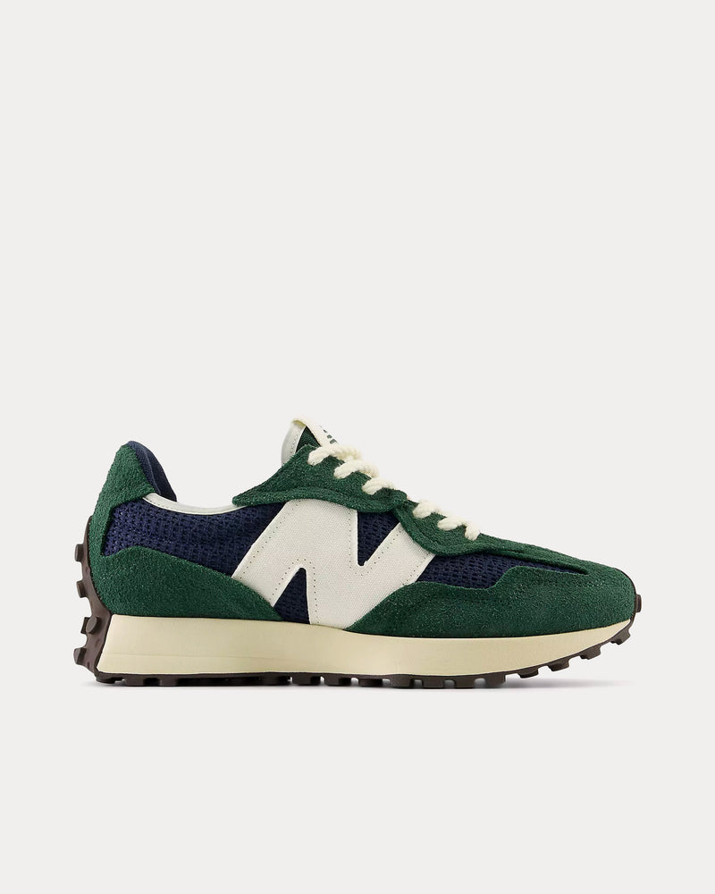 New Balance Unisex 327 Midnight Green / Outerspace Low Top Sneakers