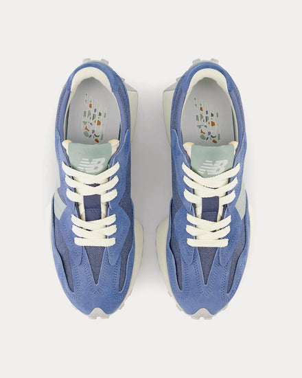 New Balance 327 Mercury Blue / Juniper Low Top Sneakers - 2