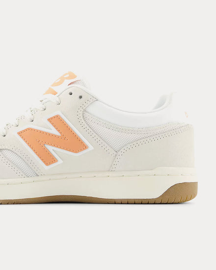 New Balance 480 Sea Salt / White / Copper Low Top Sneakers - 3