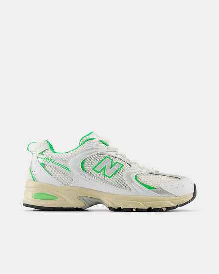 New Balance 530 White / Palm Leaf Low Top Sneakers - 1