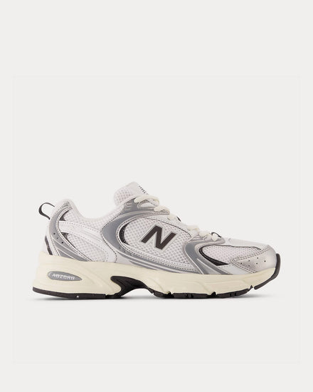 New Balance 530 Silver Metallic / Black Cement Low Top Sneakers - 1