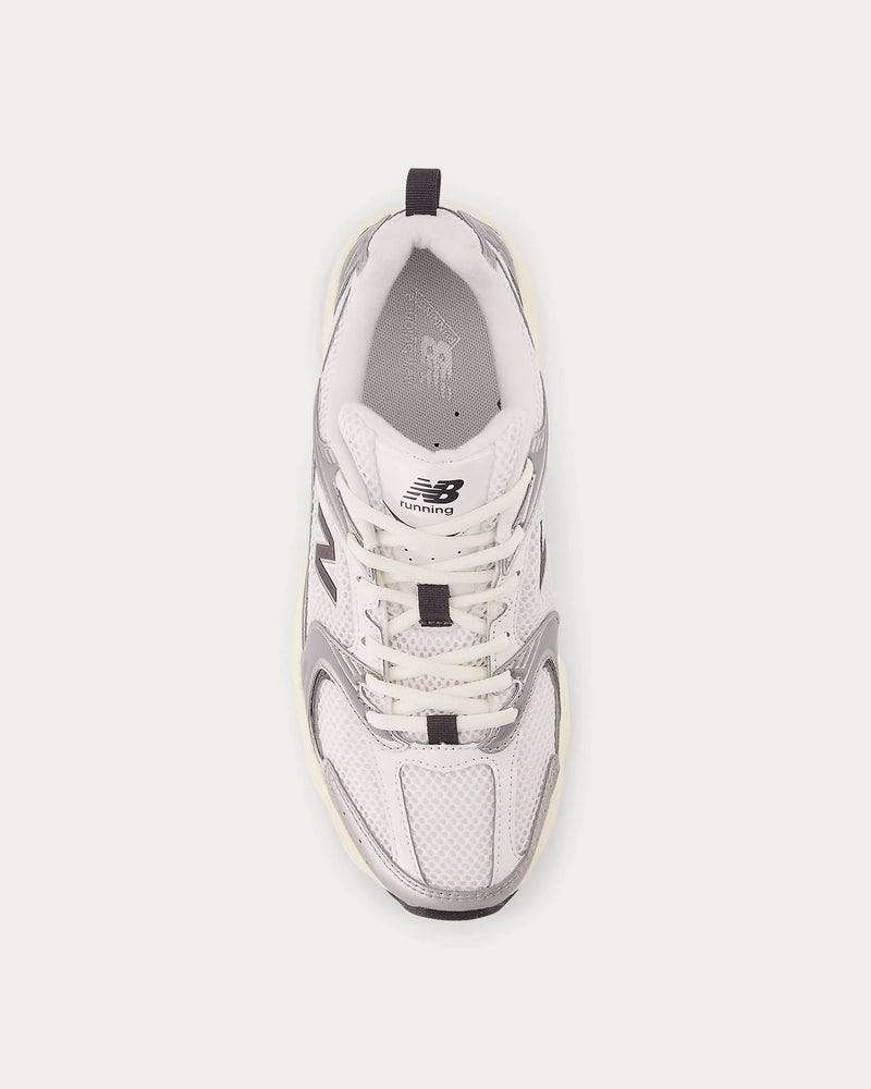 New Balance 530 Silver Metallic / Black Cement Low Top Sneakers - 2