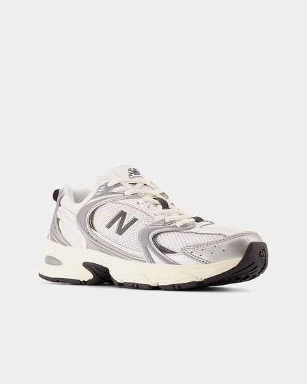 New Balance 530 Silver Metallic / Black Cement Low Top Sneakers - 3