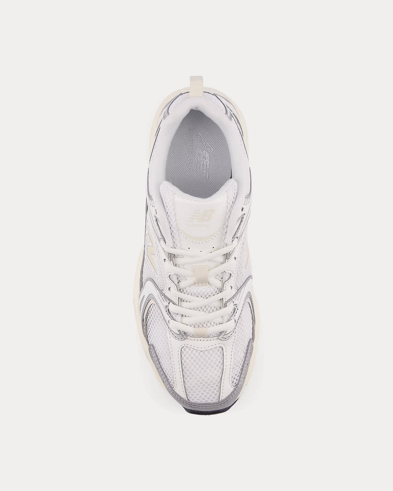 New Balance 530 Silver Metallic / Linen Low Top Sneakers - 2