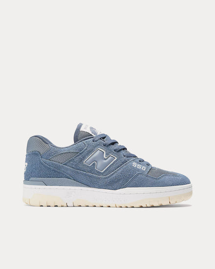 New Balance 550 Arctic Grey / Vintage Indigo / Macadamia Nut Low Top Sneakers - 1