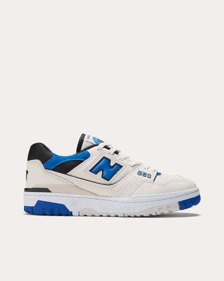 New Balance 550 Premium Sea Salt / Team Royal / Black Low Top Sneakers - 1