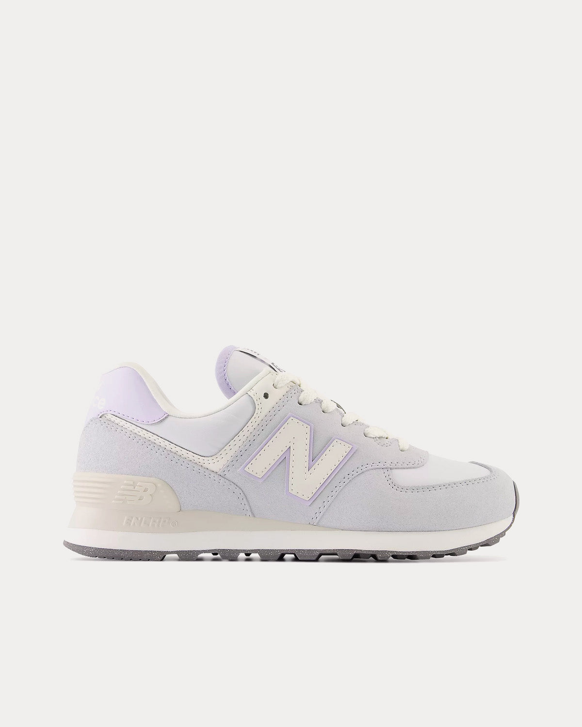 New Balance - 574 Granite / Bright Lavender / Quartz Grey Low Top Sneakers