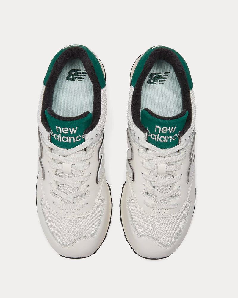 New Balance Unisex 574 White / Green Low Top Sneakers