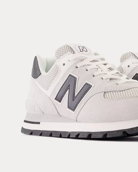 New Balance 574 Grey / Black Low Top Sneakers - 4