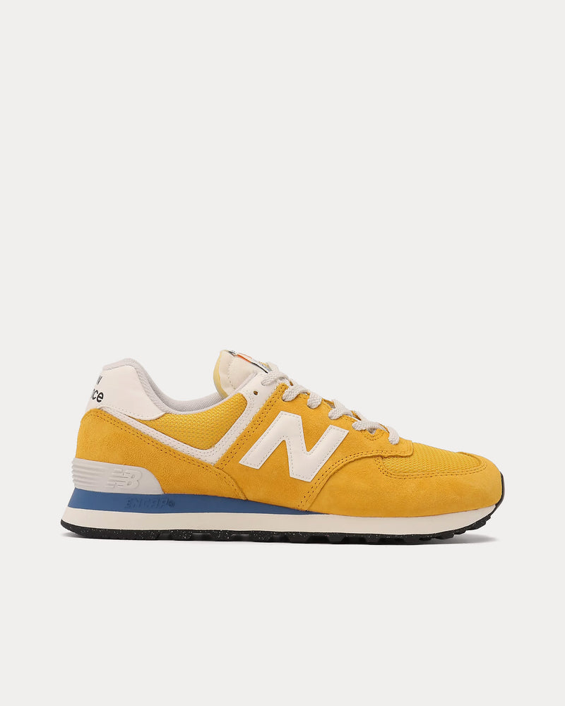 New Balance 574 Marmalade / Sea Salt Low Top Sneakers - 1