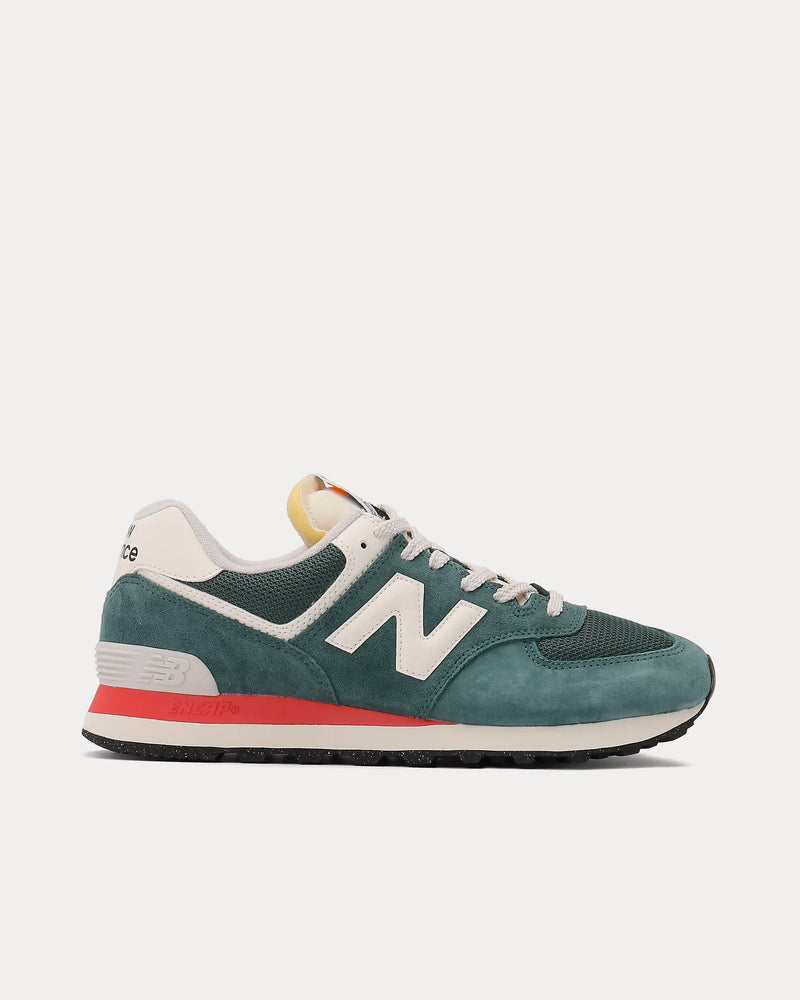 New Balance 574 New Spruce / Sea Salt Low Top Sneakers - 1