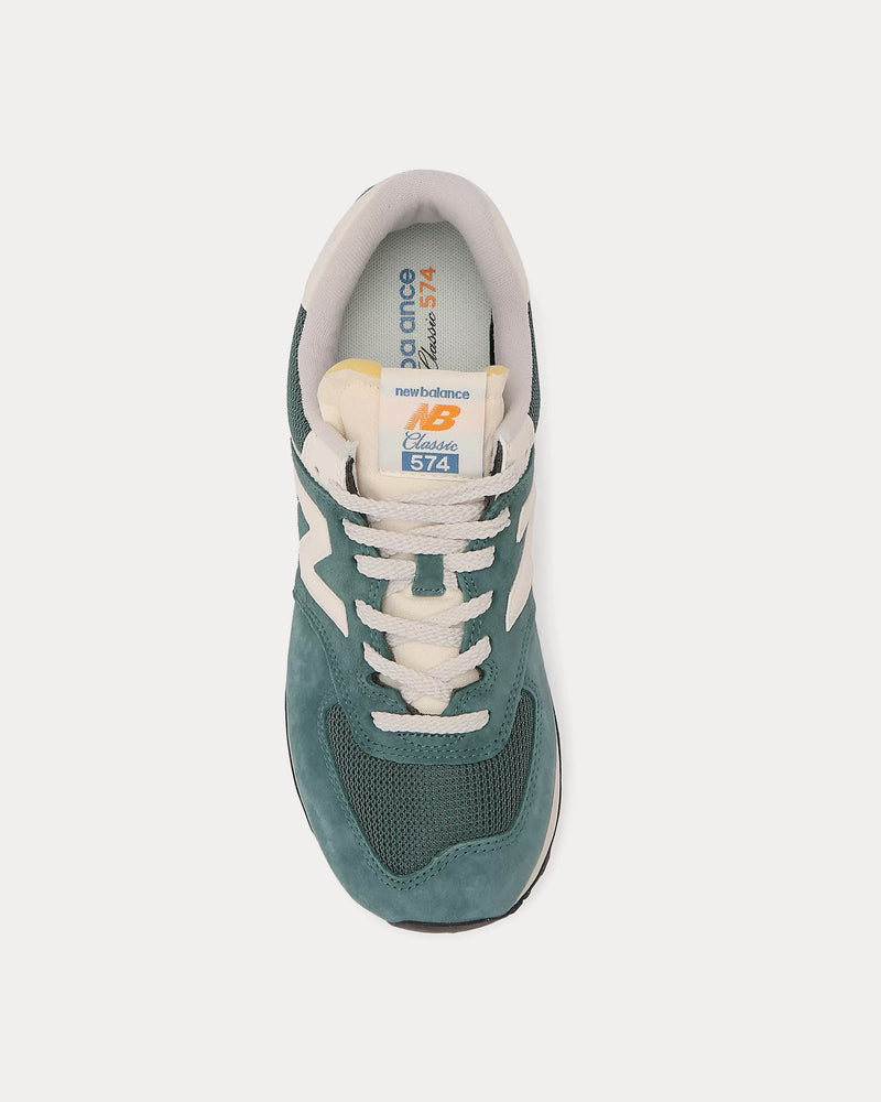 New Balance 574 New Spruce / Sea Salt Low Top Sneakers - 2