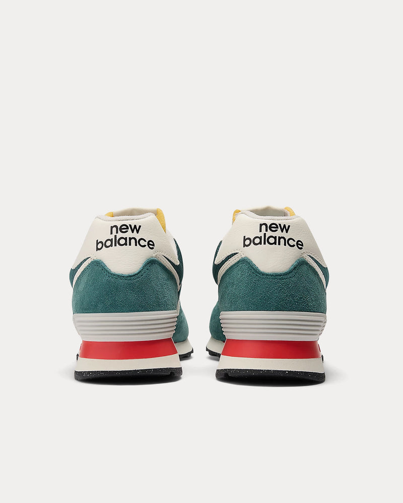 New Balance 574 New Spruce / Sea Salt Low Top Sneakers - 3