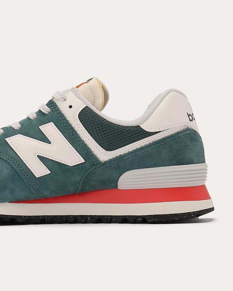 New Balance 574 New Spruce / Sea Salt Low Top Sneakers - 4