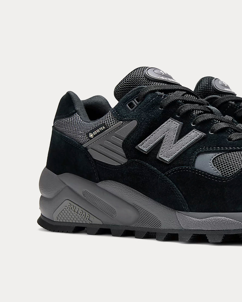 New Balance Men's 580 Black / Magnet/ Grey Matter Low Top Sneakers