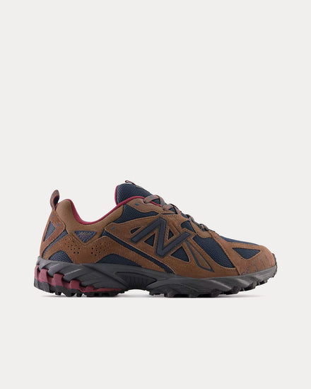 New Balance 610v1 Dark mushroom / Outerspace / NB Burgundy Low Top Sneakers - 1