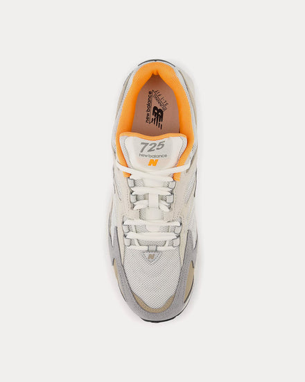 New Balance 725v1 Sea Salt / Hot Mango / Timber Wolf Low Top Sneakers - 2