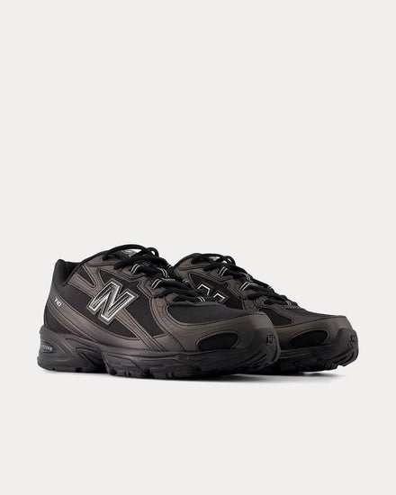 New Balance 740 Black / Silver Metallic Low Top Sneakers - 3