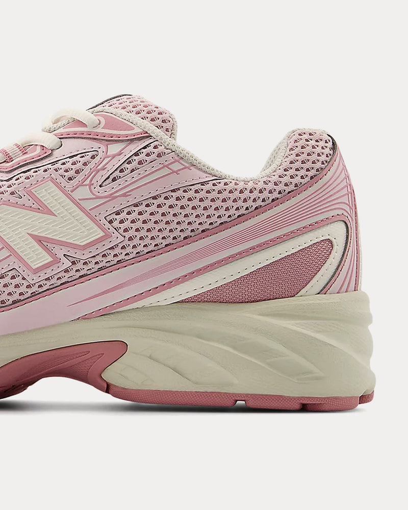 New Balance 740 Pink Taffy / Pink Granite / Angora Low Top Sneakers - 3