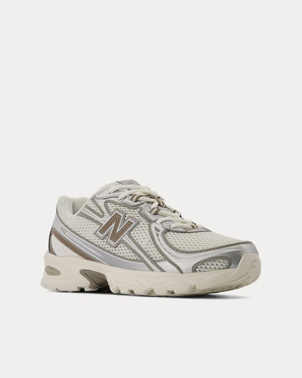 New Balance 740 Sea Salt / Arid Stone / Silver Metallic Low Top Sneakers - 3