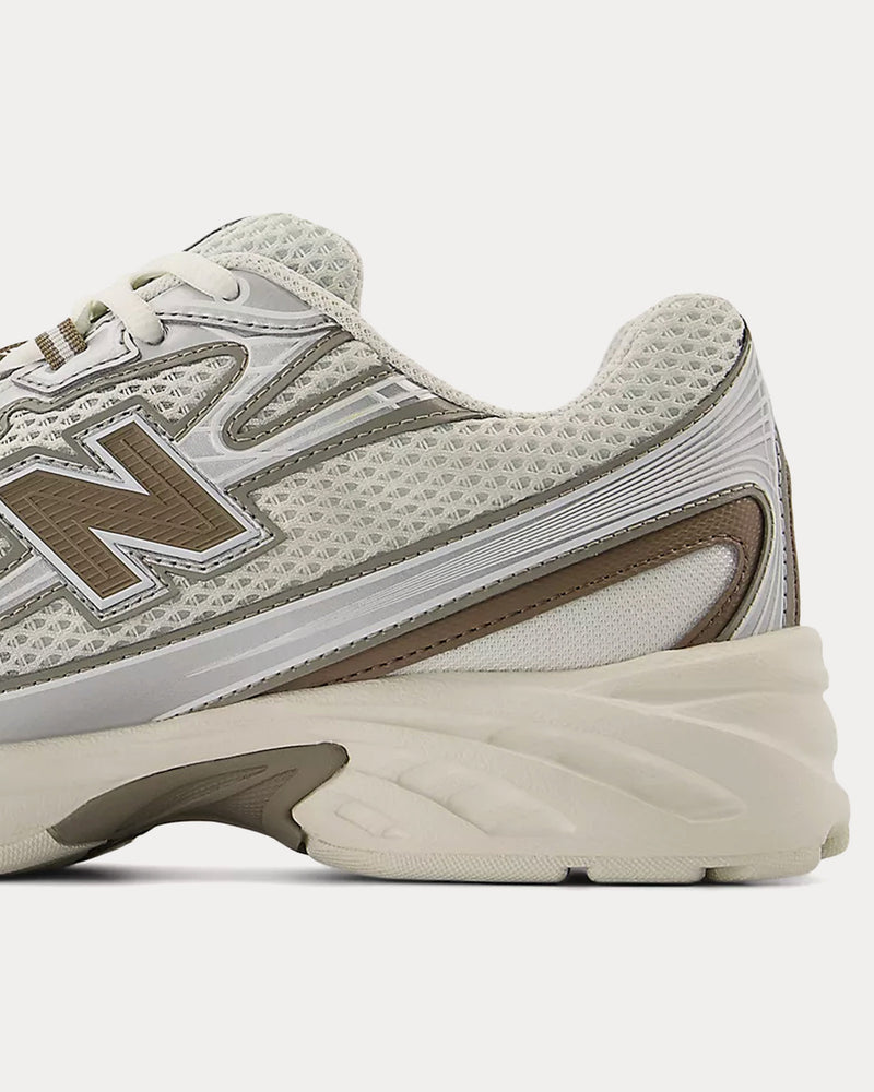 New Balance 740 Sea Salt / Arid Stone / Silver Metallic Low Top Sneakers - 4