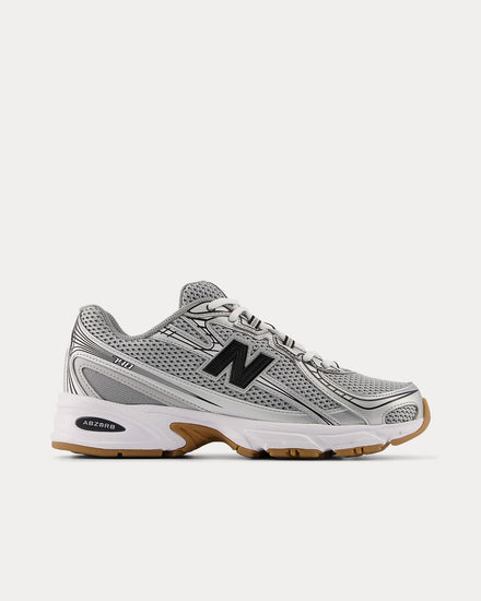 New Balance 740 Slate Grey / Black / Rain Cloud Low Top Sneakers - 1
