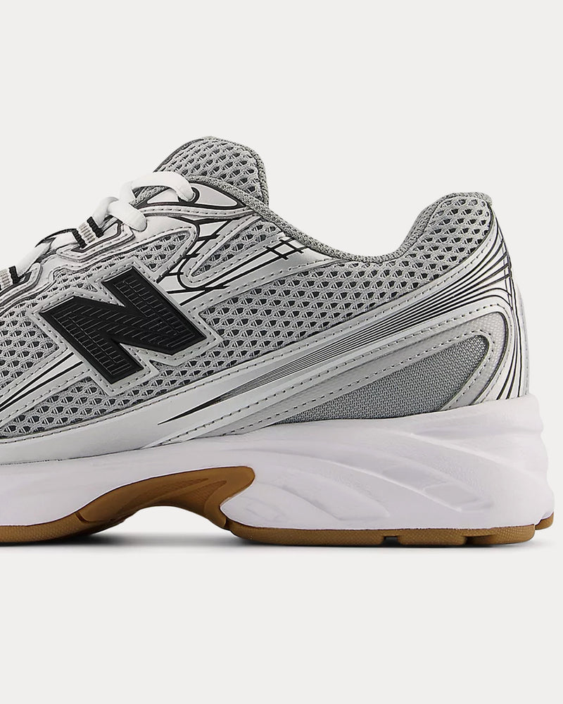 New Balance 740 Slate Grey / Black / Rain Cloud Low Top Sneakers - 3