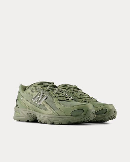 New Balance 740 Dark Olivine / Silver Metallic Low Top Sneakers - 3