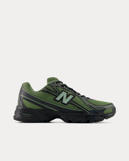 New Balance 740 Utility Green / Black Low Top Sneakers - 1