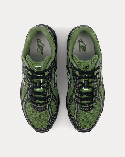 New Balance 740 Utility Green / Black Low Top Sneakers - 2