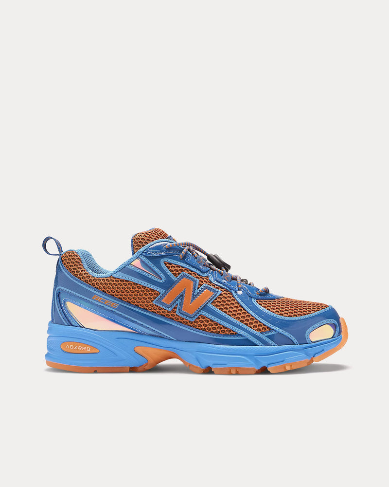 New Balance x Amine Unisex 740 Snorkel Blue / Persimmon Orange Low