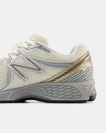 New Balance 860V2 Sea Salt / Gold Metallic / Harbor Grey Low Top Sneakers - 3