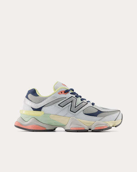 New Balance 9060 Ice Blue / Vintage Indigo / Silver Metallic Low Top Sneakers - 1