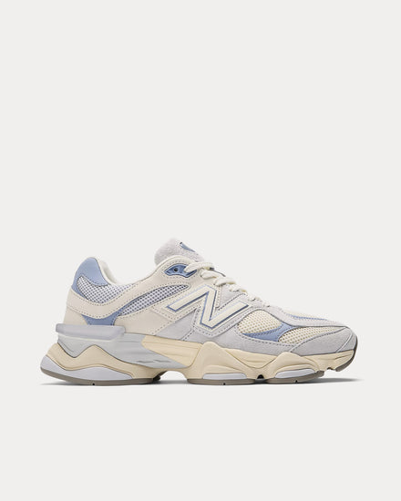 New Balance 9060 Pearl Grey / Linen Low Top Sneakers - 1