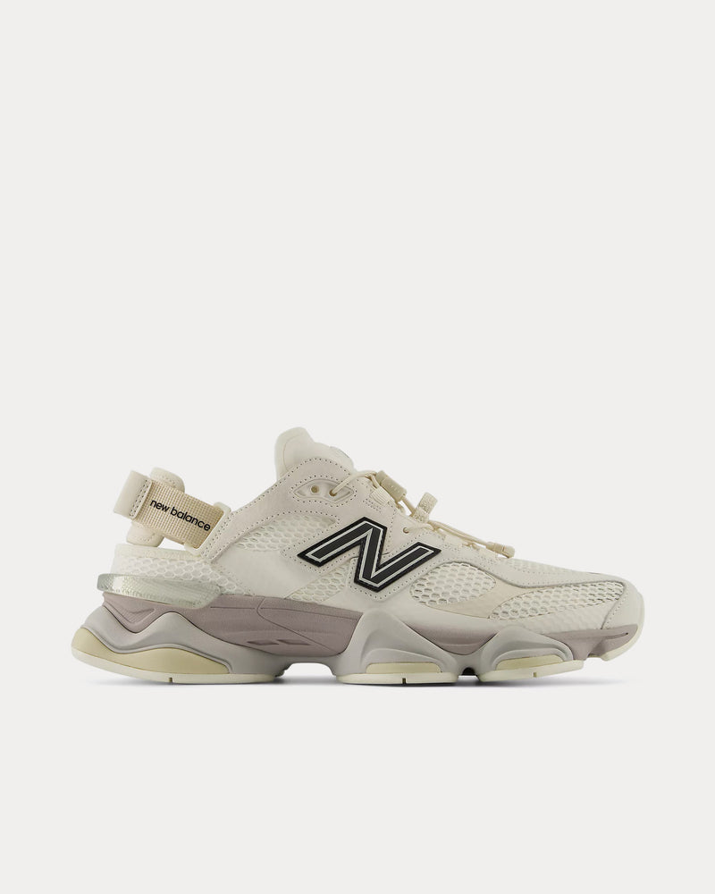 New Balance Unisex 9060 Sea Salt / Black / Linen Sneaker Mules