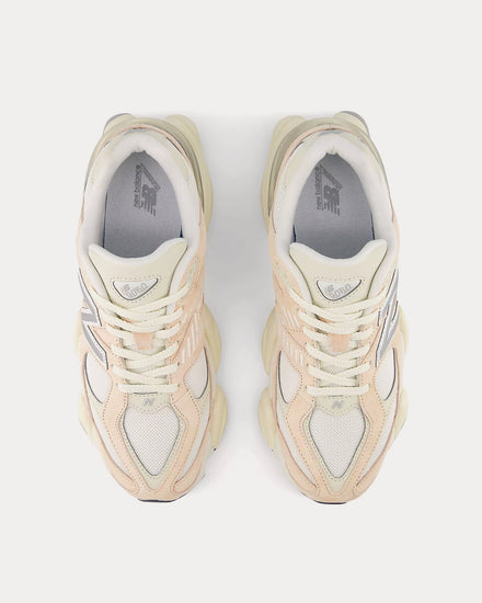 New Balance 9060 Vintage Rose / Sea Salt / Silver Metalic Low Top Sneakers - 2