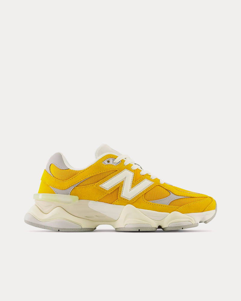 New Balance 9060 Varsity Gold / Rain Cloud / Angora Low Top Sneakers - 1
