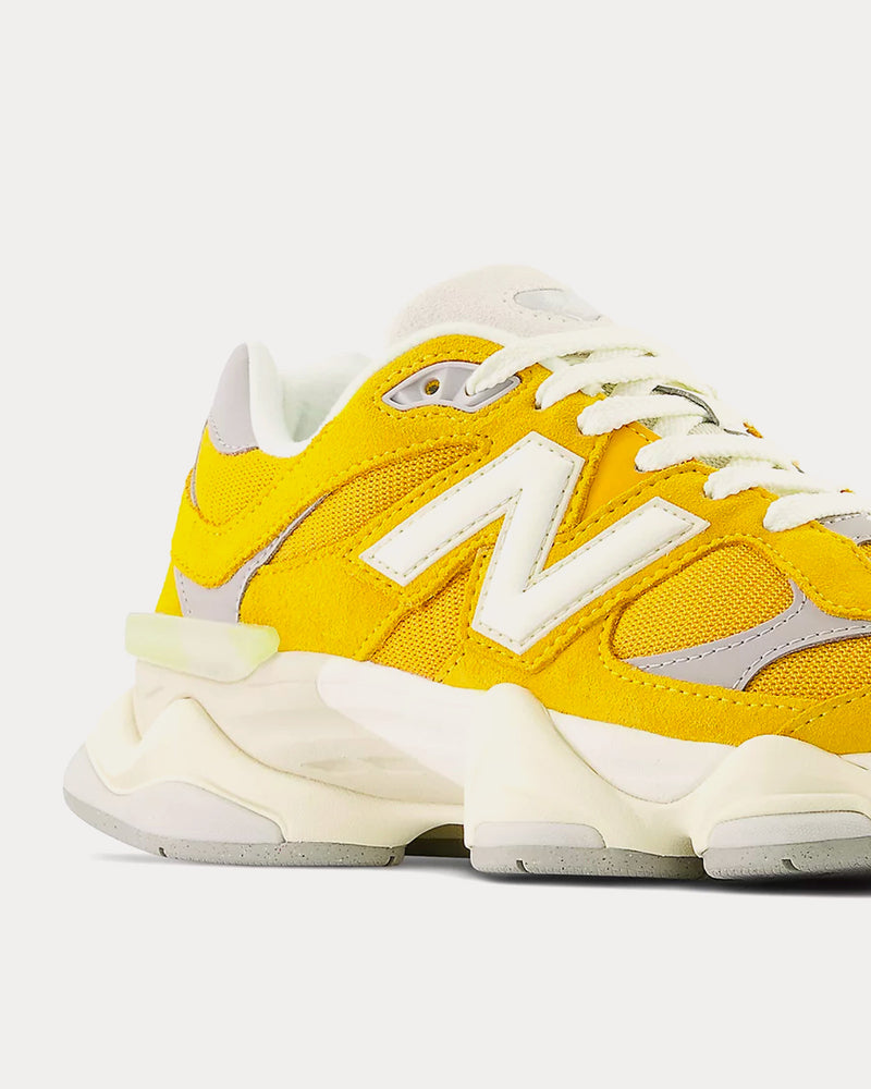 New Balance 9060 Varsity Gold / Rain Cloud / Angora Low Top Sneakers - 2