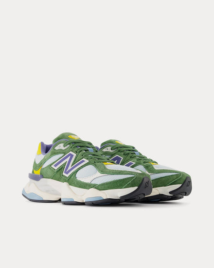 New Balance 9060 Dark Alpine Green / Frosted Glass Low Top Sneakers - 3