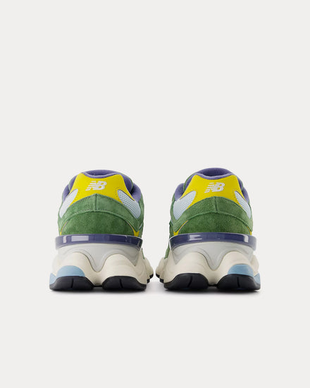 New Balance 9060 Dark Alpine Green / Frosted Glass Low Top Sneakers - 4