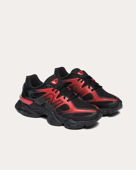 New Balance 9060 'Gradient Pack' Black / Blast Red Low Top Sneakers - 2