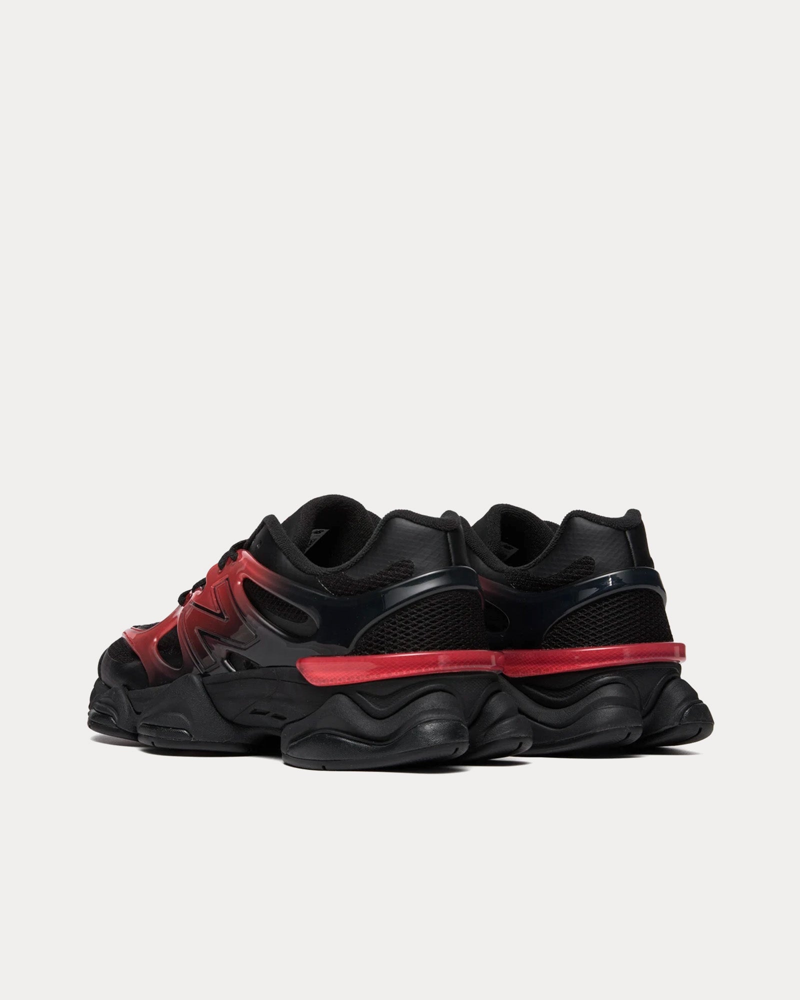New Balance 9060 X Black Red Gradient main image 0