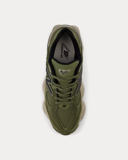 New Balance 9060 'Cordura' Dark Olivine Low Top Sneakers - 2