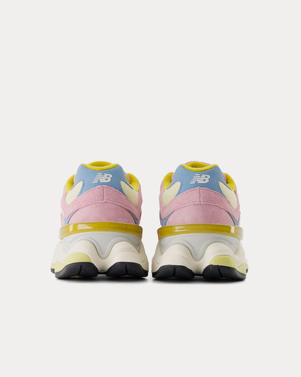 New Balance 9060 Pink Taffy / Calcium Low Top Sneakers - 4