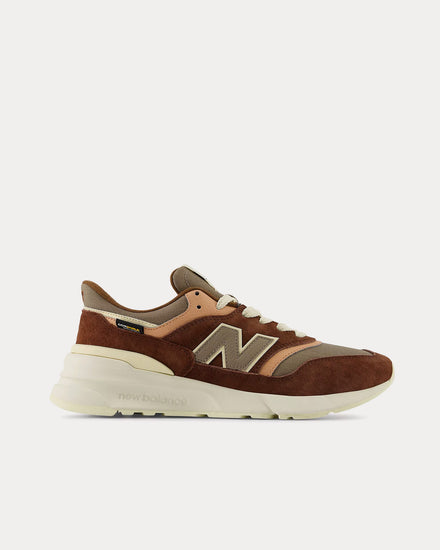 New Balance 997r Rich Oak / Mushroom Low Top Sneakers - 1